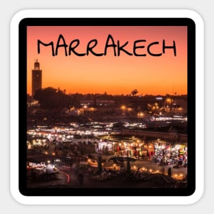 MARRAKECH Sticker